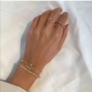 PAUL VALENTINE VINTAGE DELIGHT RING 18KGOLD PLATED